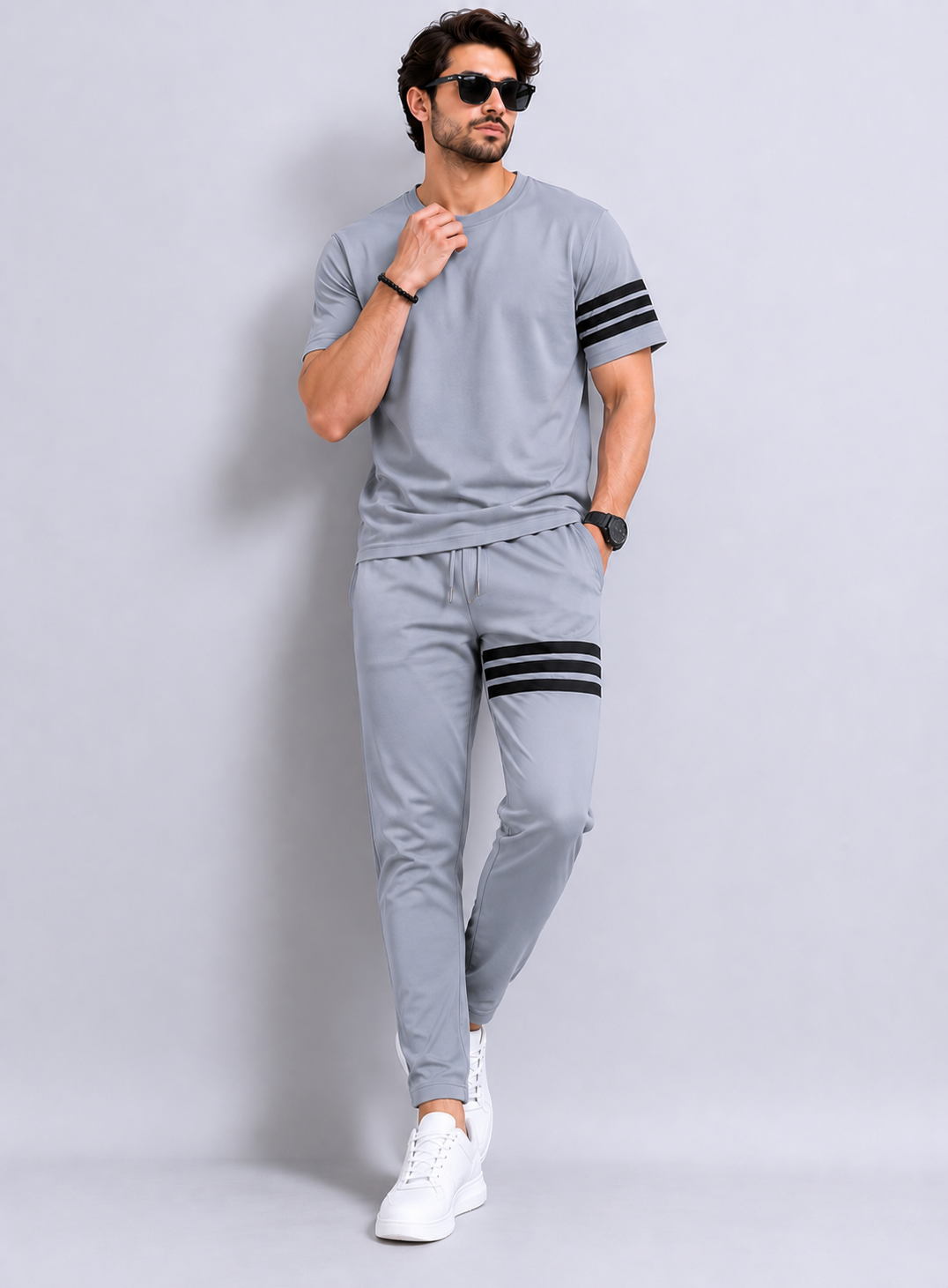 Men's Stripe Nightsuit
