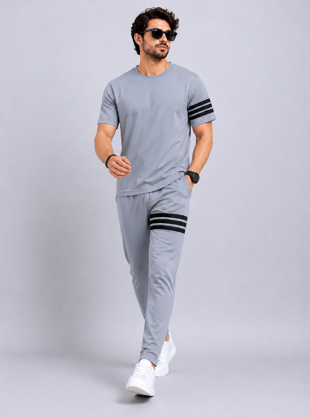 Men's Stripe Nightsuit