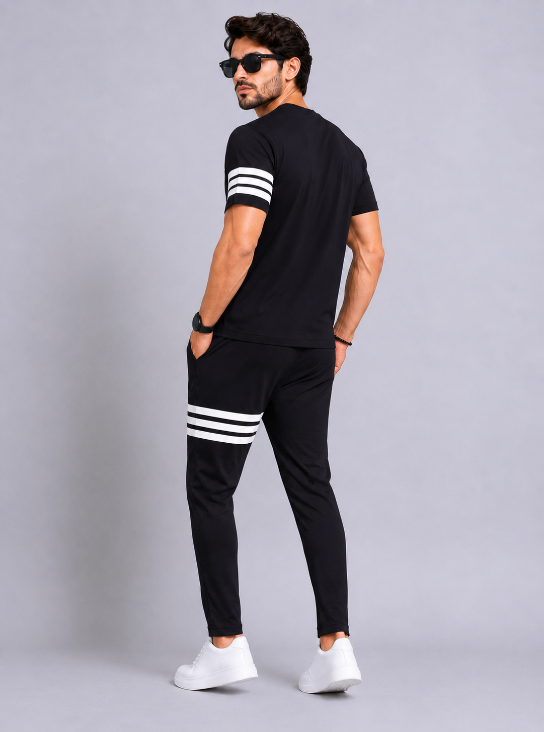 Men's Stripe Nightsuit