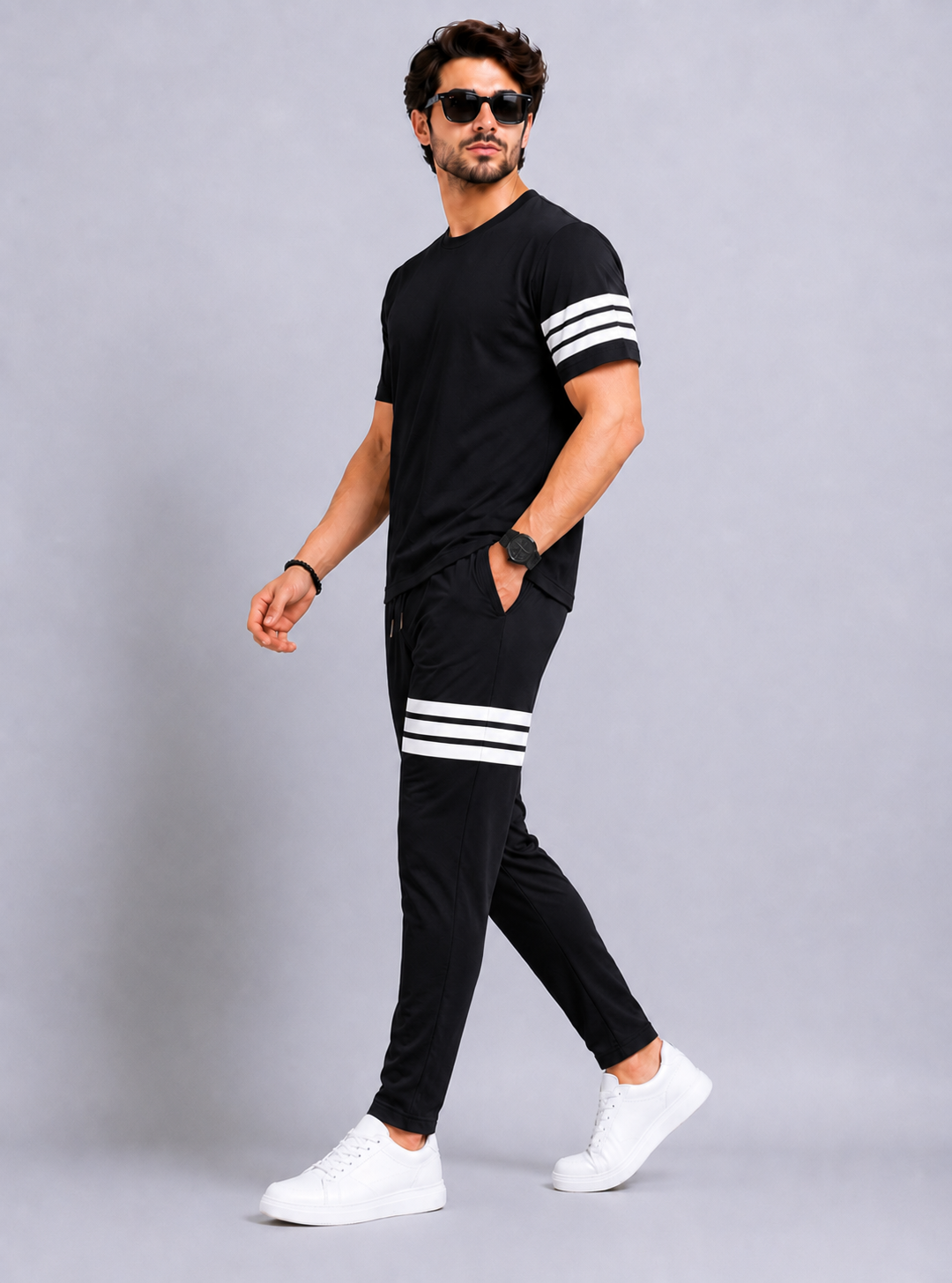Men's Stripe Nightsuit