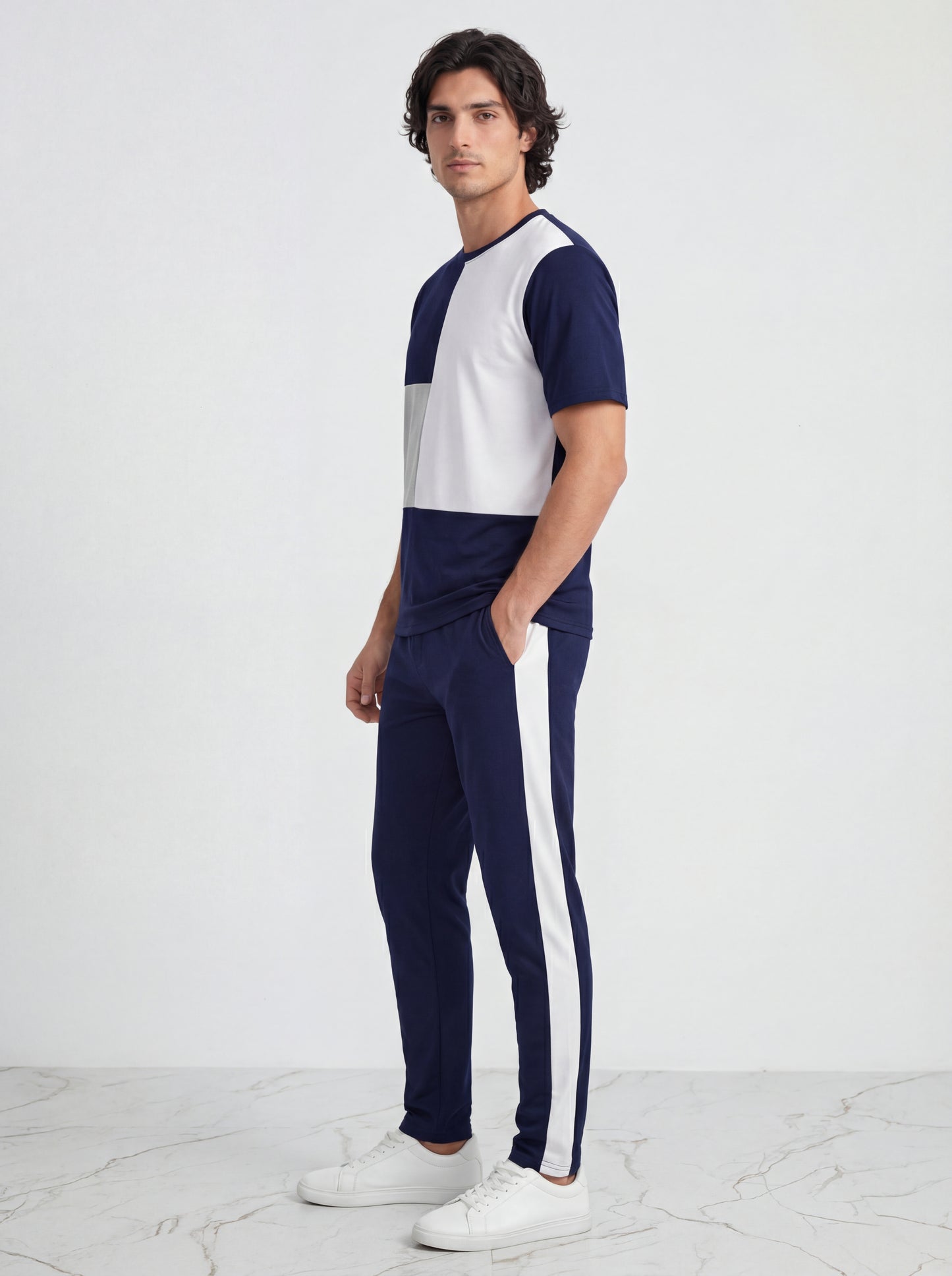 Men's Cotton Lycra Night Suit | Soft & Stretchable Sleepwear