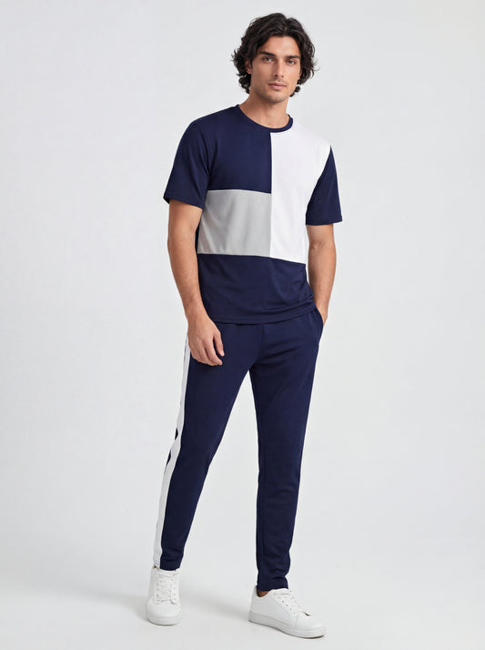 Men's Cotton Lycra Night Suit | Soft & Stretchable Sleepwear