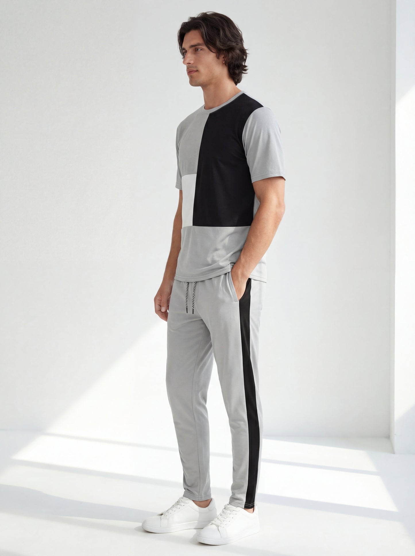 Men's Cotton Lycra Night Suit | Soft & Stretchable Sleepwear