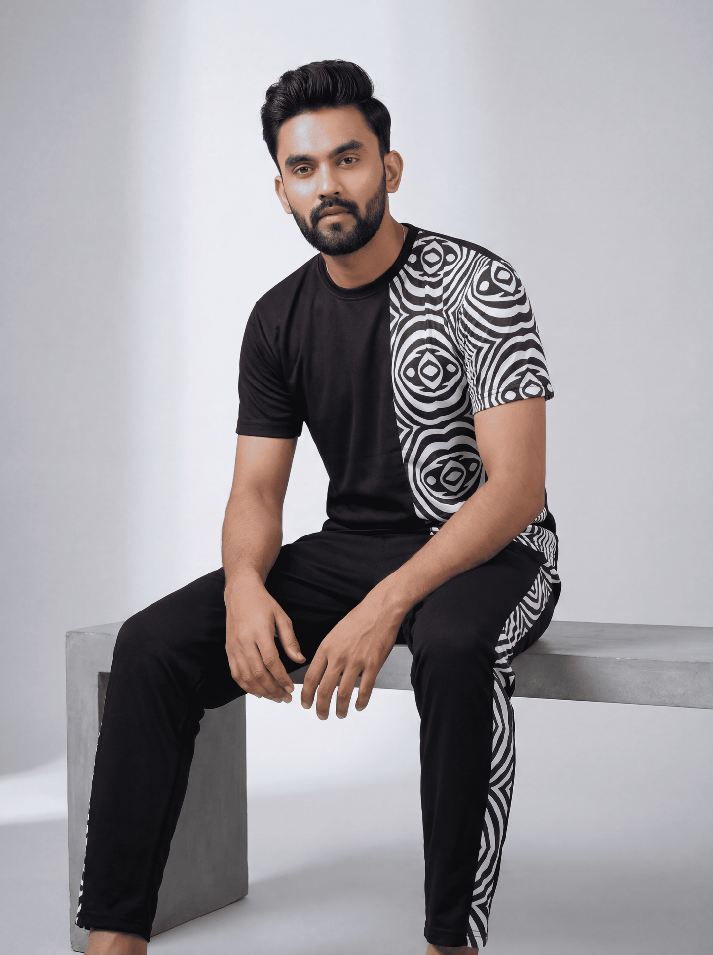 Men's Cotton Lycra Night Suit | Soft & Stretchable Sleepwear