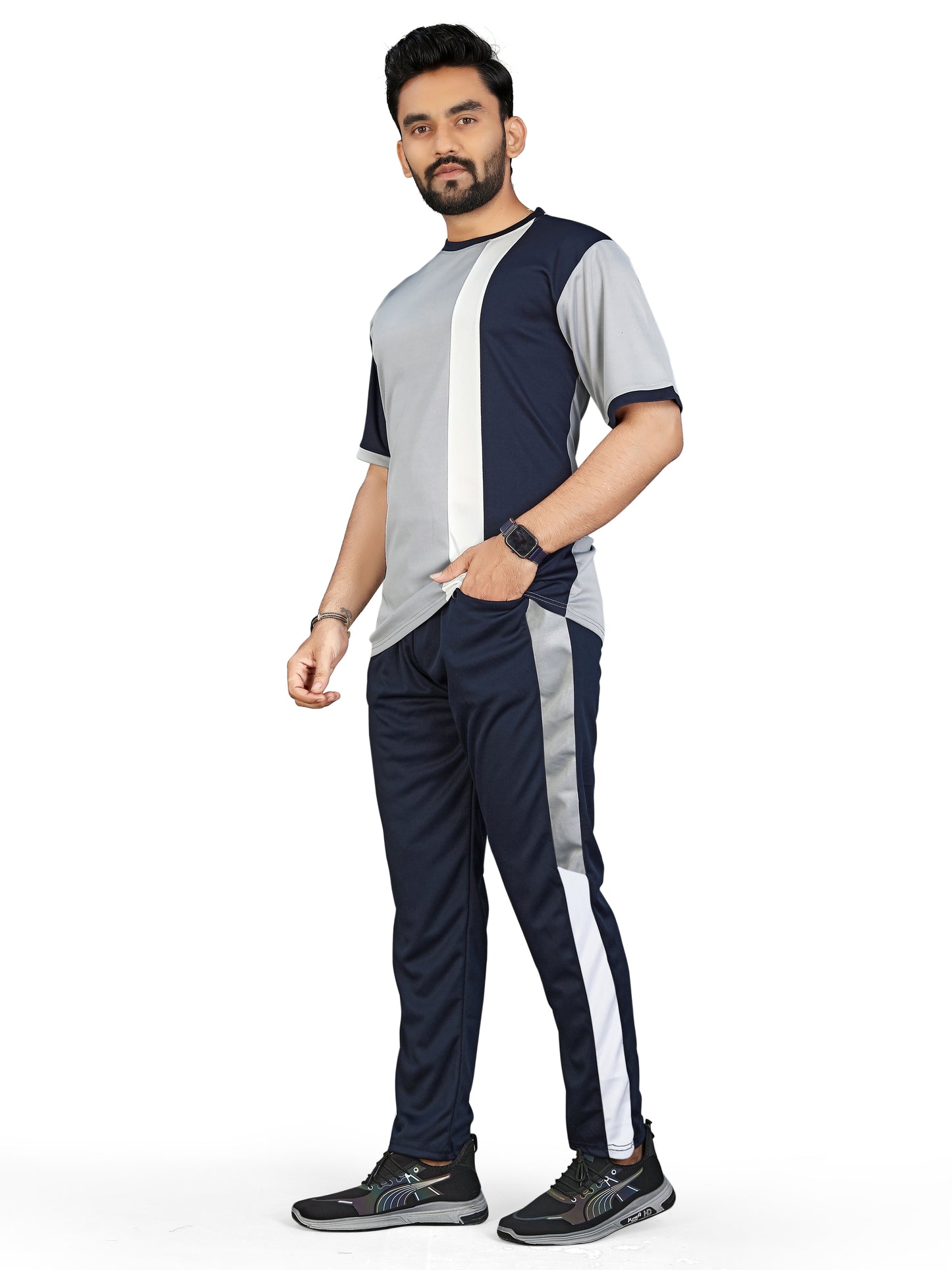 Men's Cotton Lycra Night Suit | Soft & Stretchable Sleepwear